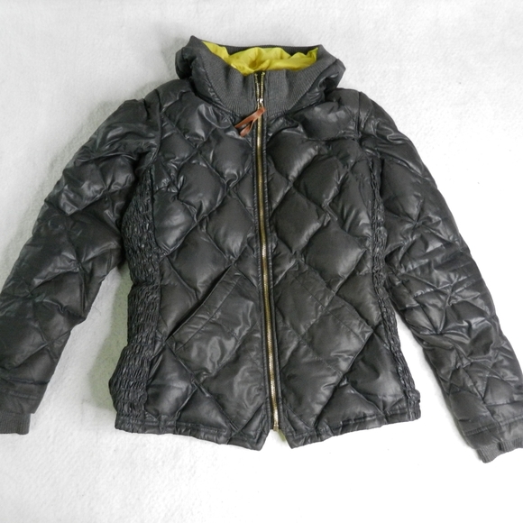 Eddie Bauer Jackets & Blazers - Eddie Bauer Jacket Coat Womens Goose Down Diamond Quilted Skyliner Gray Medium